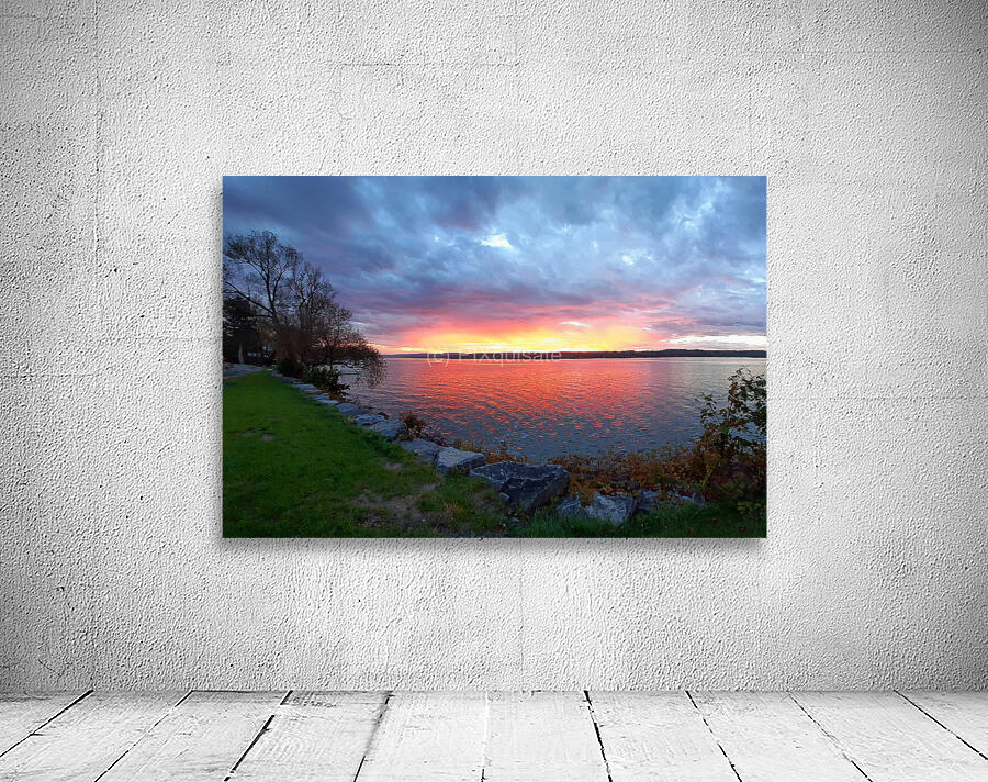 Ontario Beach Sunset E Wall Preview