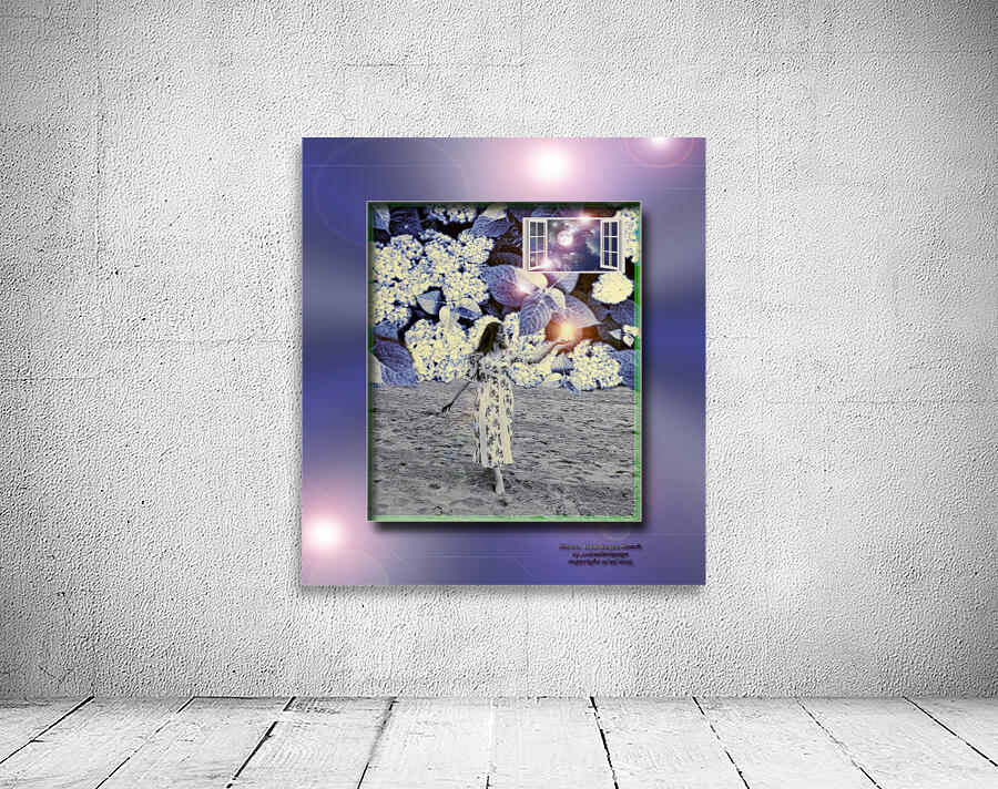 Karen Hydrangea Beach FS  Wall Preview