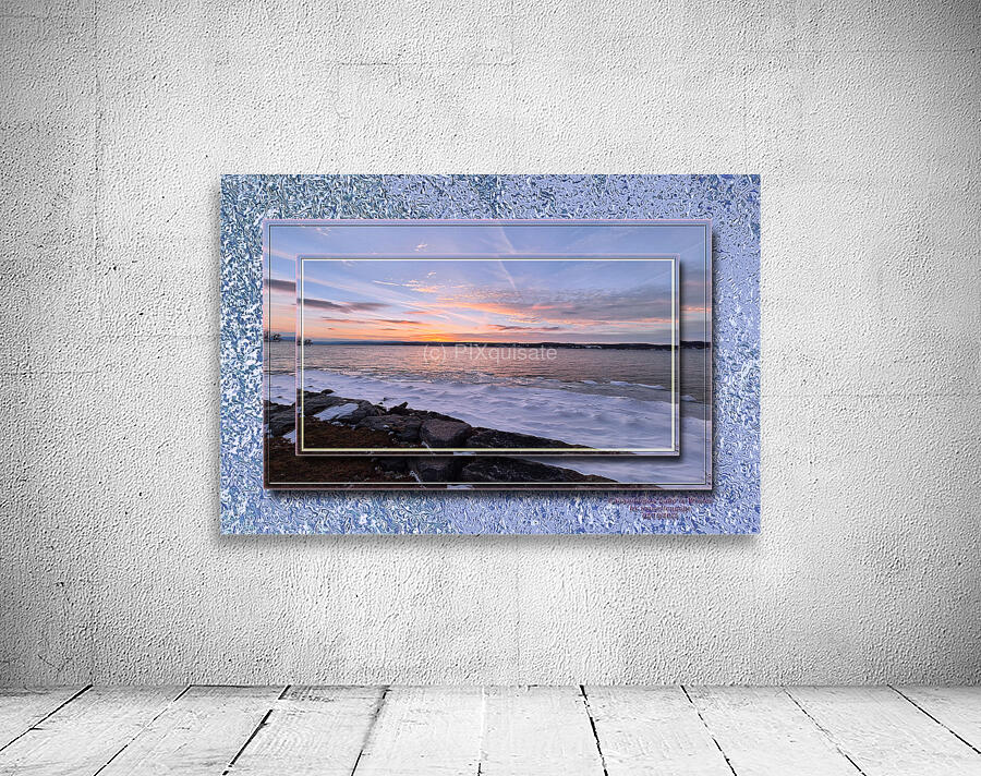 Canandaigua Lake in Winter Wall Preview