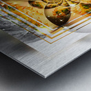 IV Metal print