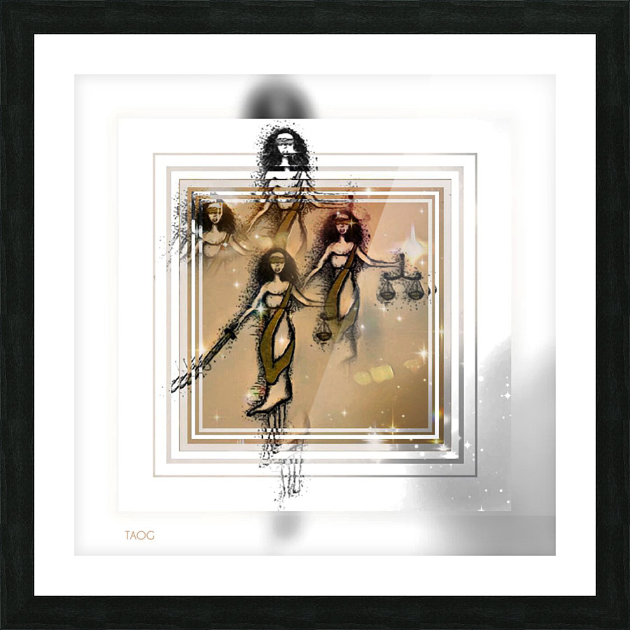 XVIII Picture Frame print