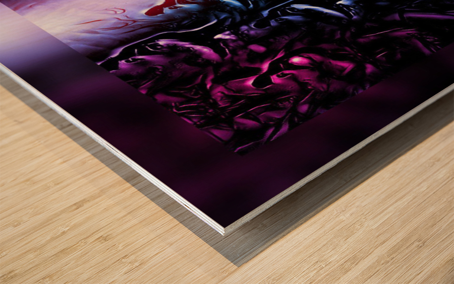XXXIV Wood print