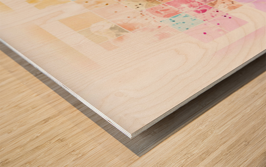 XXXIII Wood print