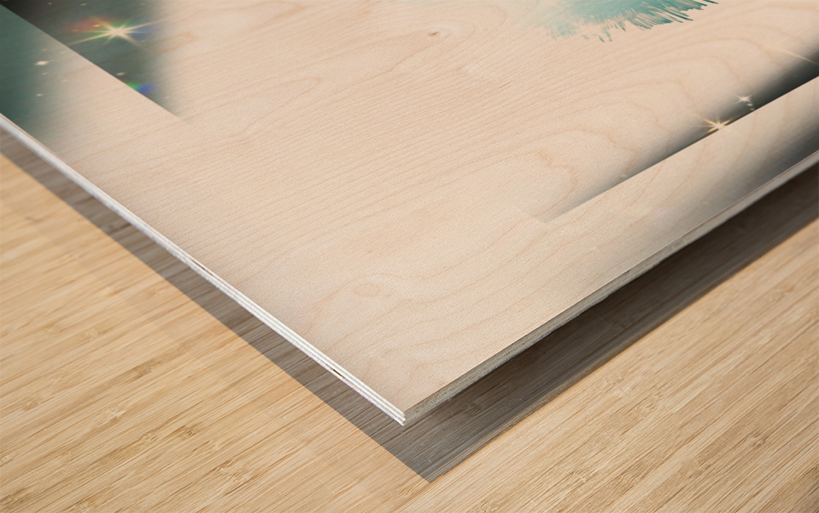 XIV Wood print