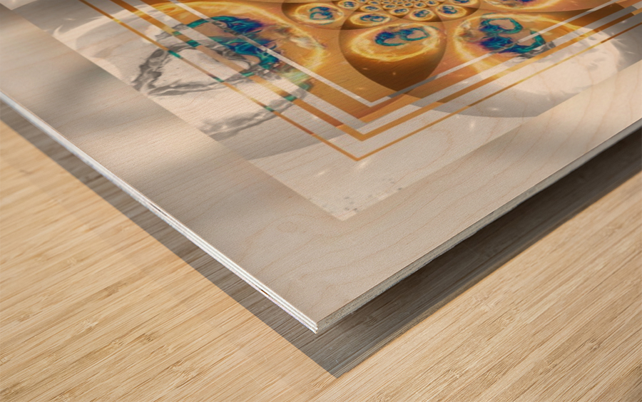 VI Wood print