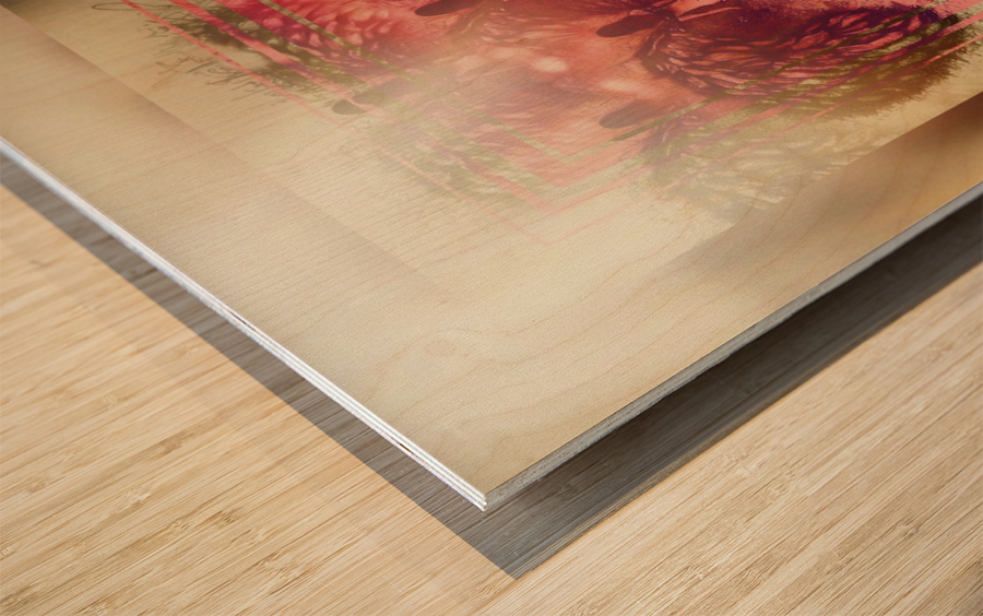 I Wood print