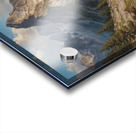 Majestic Mountain Landscape with Stream Acrylic print