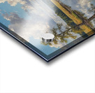 Tranquil River Landscape with Reflections Acrylic print