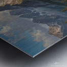 Majestic Mountain Landscape with Stream Metal print