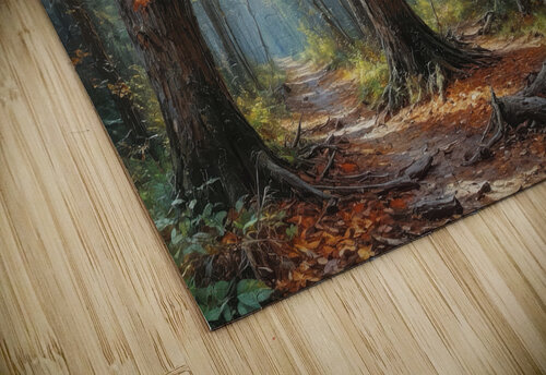 Autumn Forest Pathway Wildscape Creations puzzle