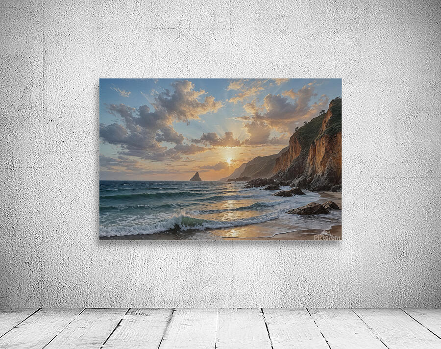 Serene Sunset at the Beach Wall Preview