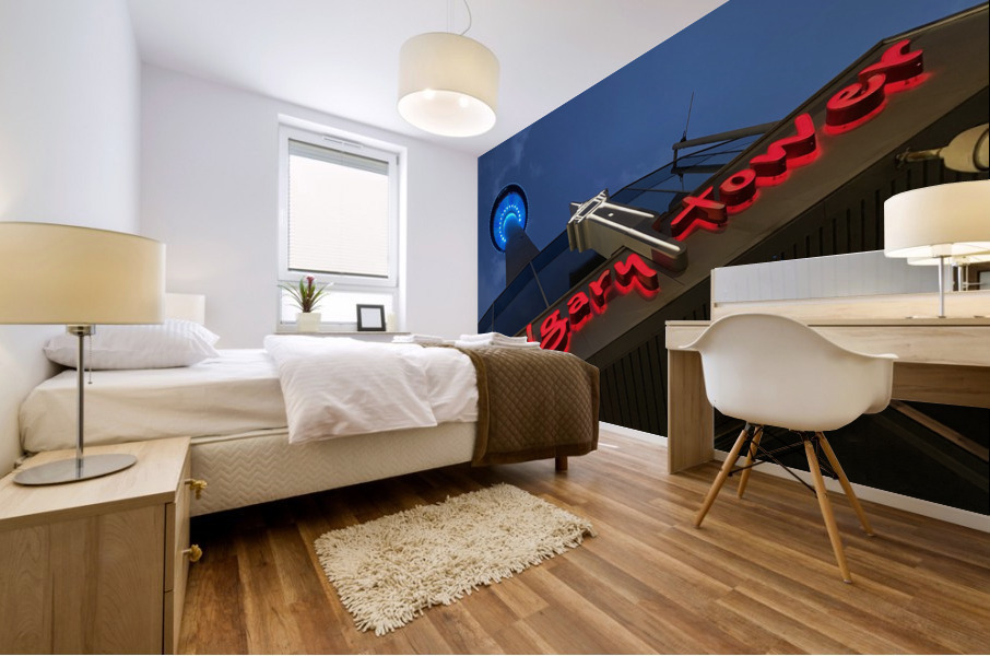 Calgary Tower Mural print