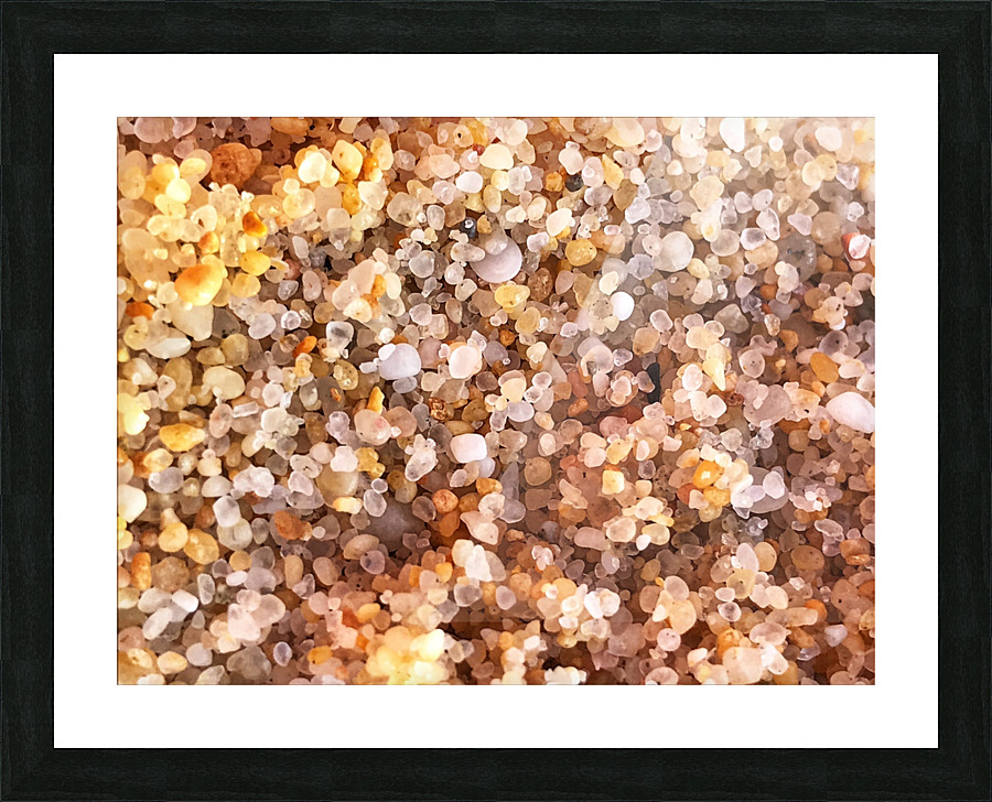 Sand Picture Frame print