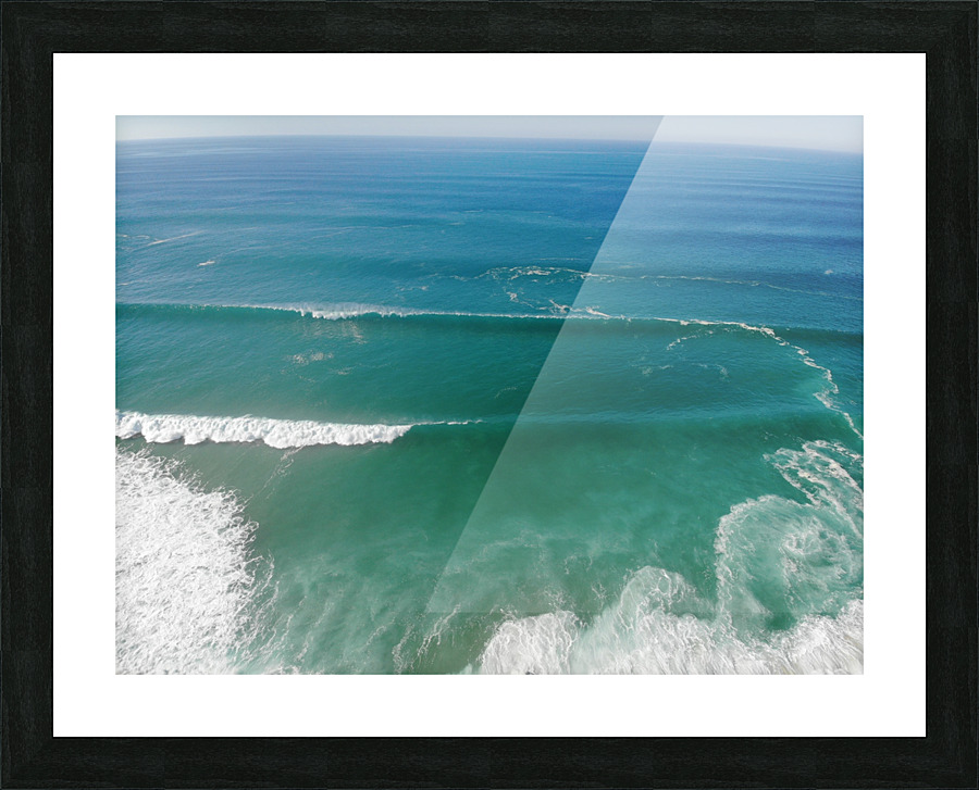 Atlantic ocean waves Picture Frame print