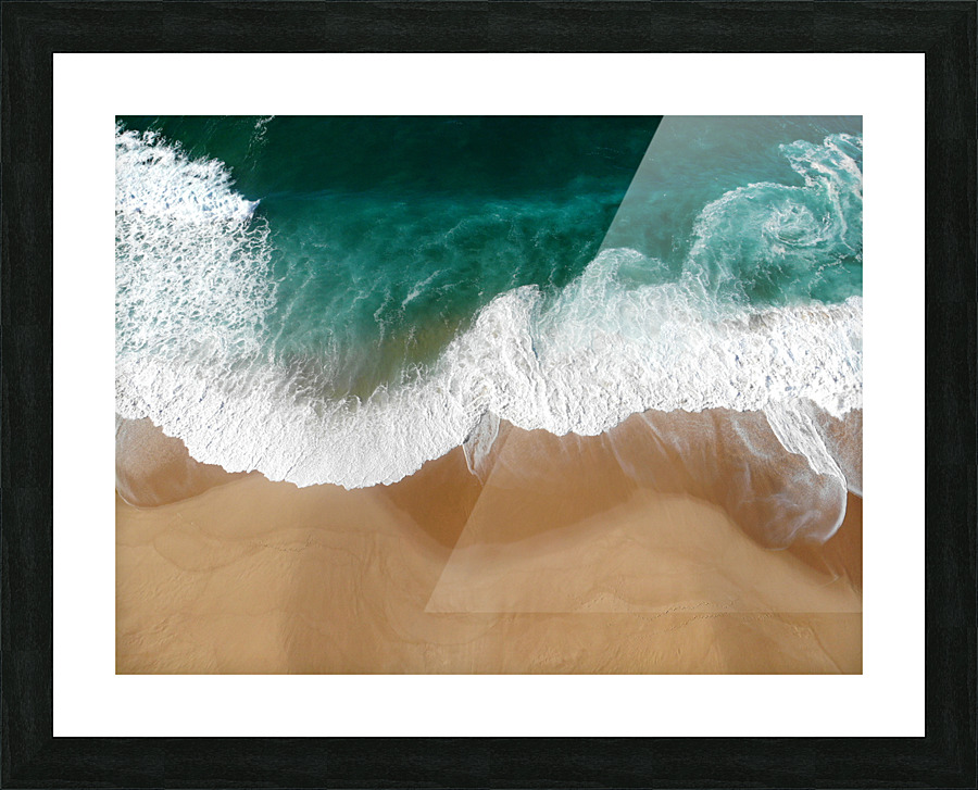Waves - Atlantic ocean Picture Frame print