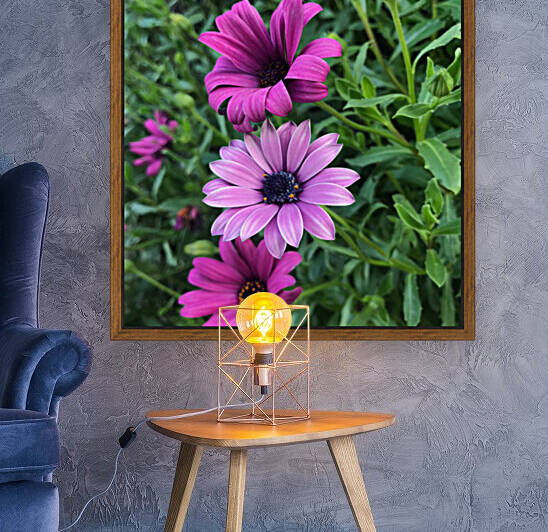 Purple flowers in Portugal by Anita Varga