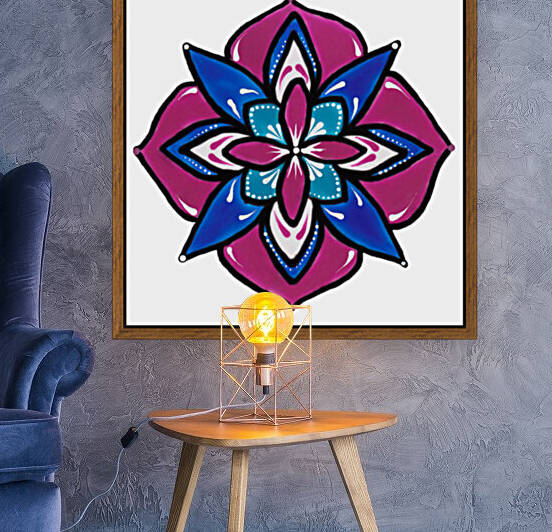 flower mandala  by Anita Varga