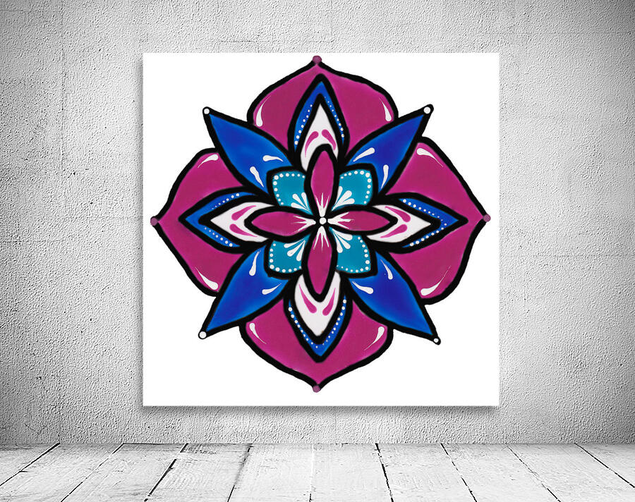 flower mandala  Wall Preview