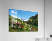 Altitude lake Acrylic Print