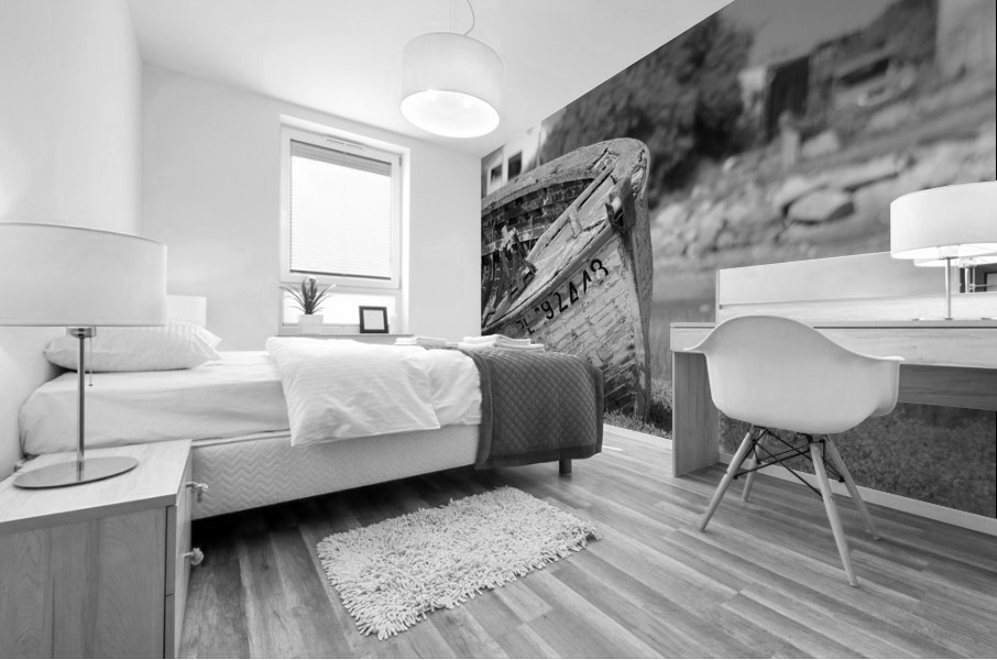 old hull Mural print