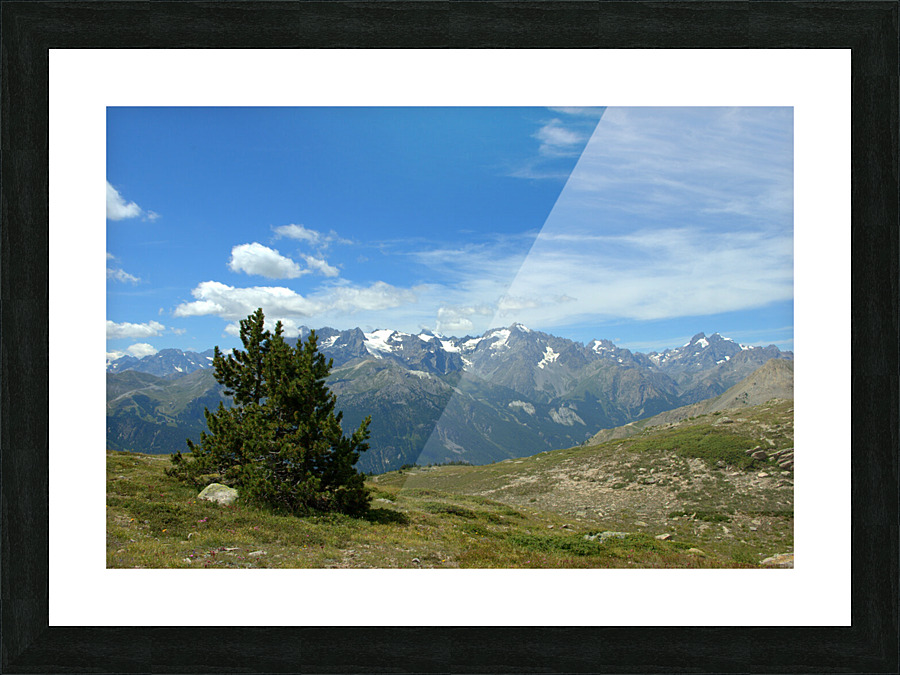 At the top Picture Frame print