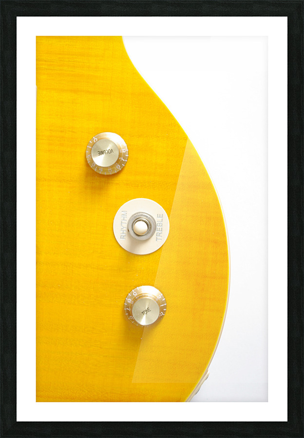 Electric guitar Picture Frame print