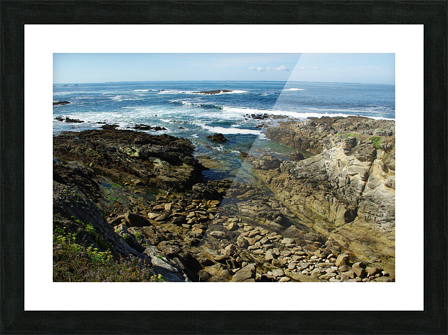 Atlantic ocean Picture Frame print