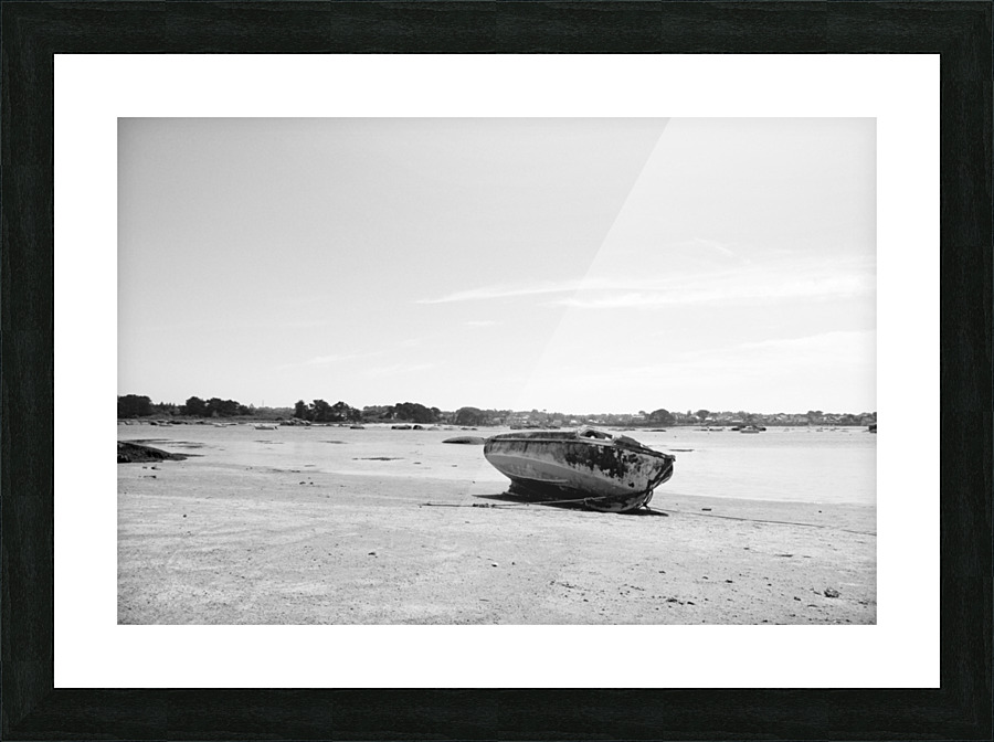 black and white Picture Frame print