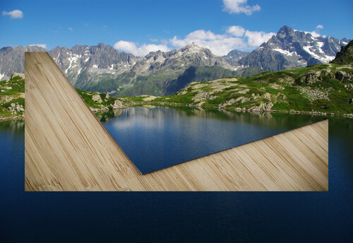 Mountain lake Naturapix puzzle