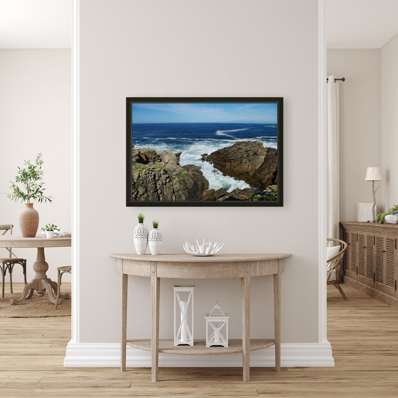 coastal landscape Reproduction