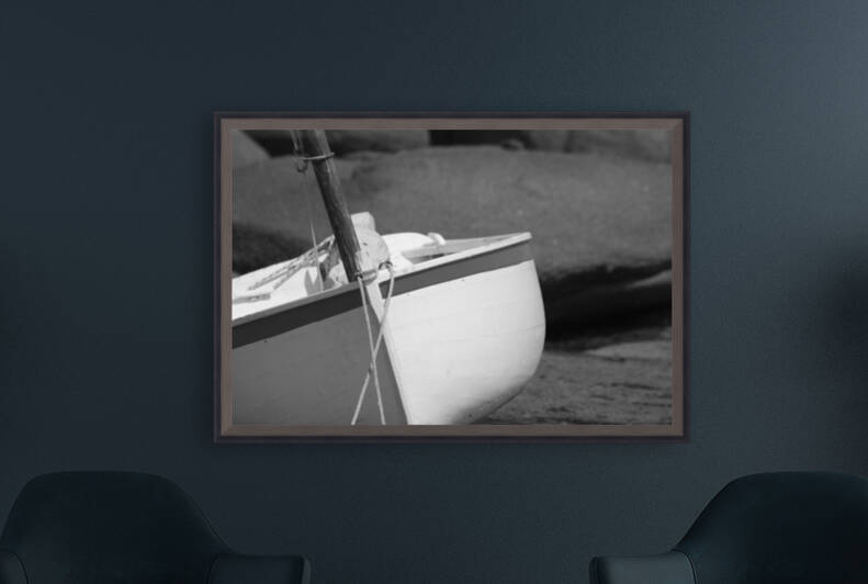 on the beach Reproduction