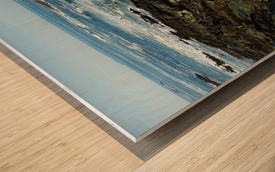 Atlantic ocean Wood print