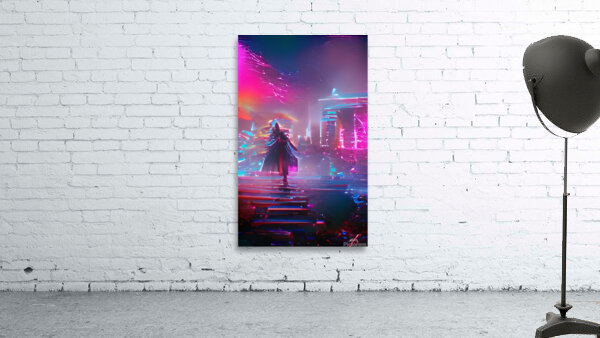Pink wave 1 Wall Preview