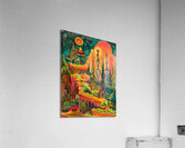 Psychedelic wall art Acrylic Print