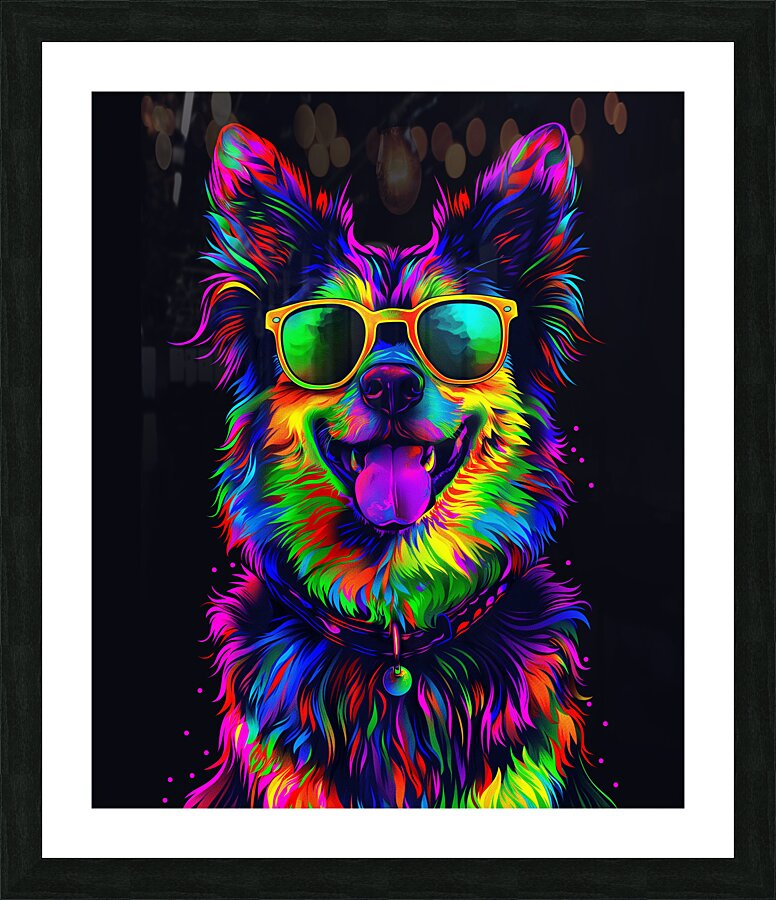 Australian Cattle dog Picture Frame print