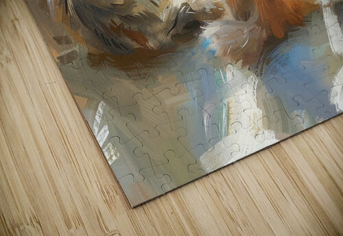 Three long haired cats drawn  Maxleron puzzle