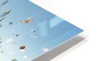 Floating islands HD Metal print
