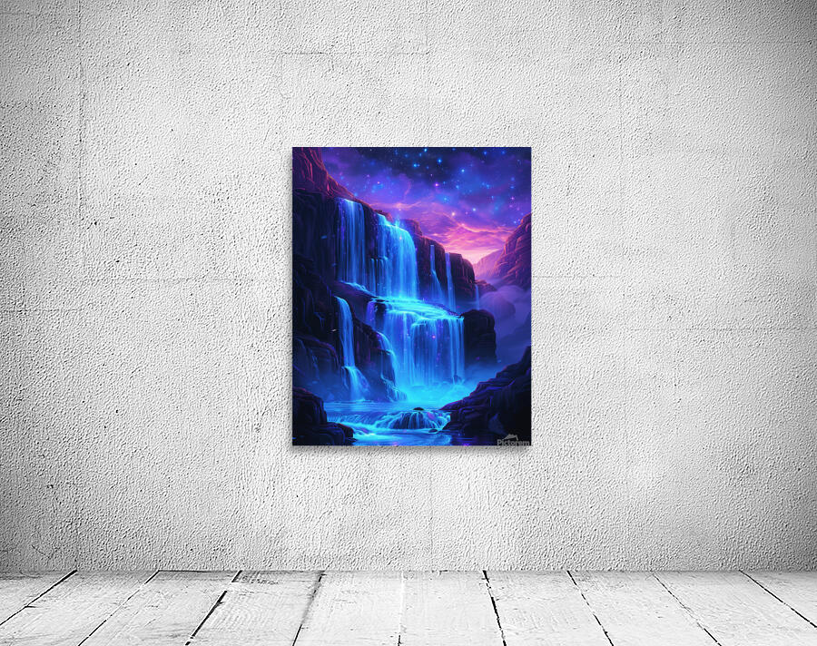 Rainbow waterfall  Wall Preview