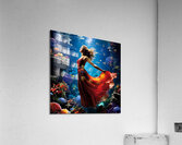 Enchanted Serenity: A Captivating Journey Through Time Acrylic Print