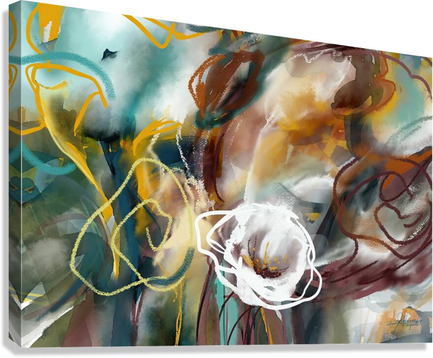 Floraison Mystique  Canvas Print