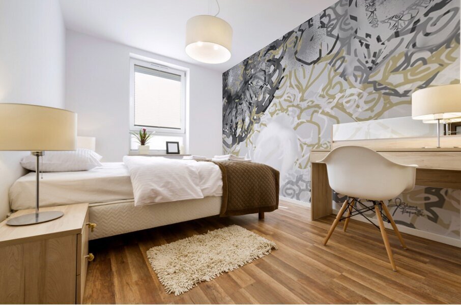 incertitude Mural print