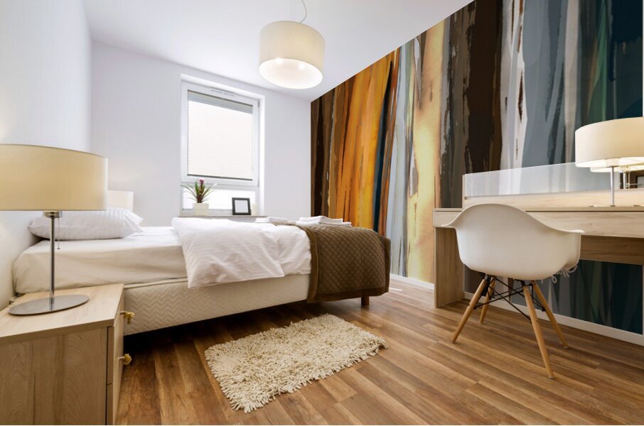 ecorces vivante Mural print