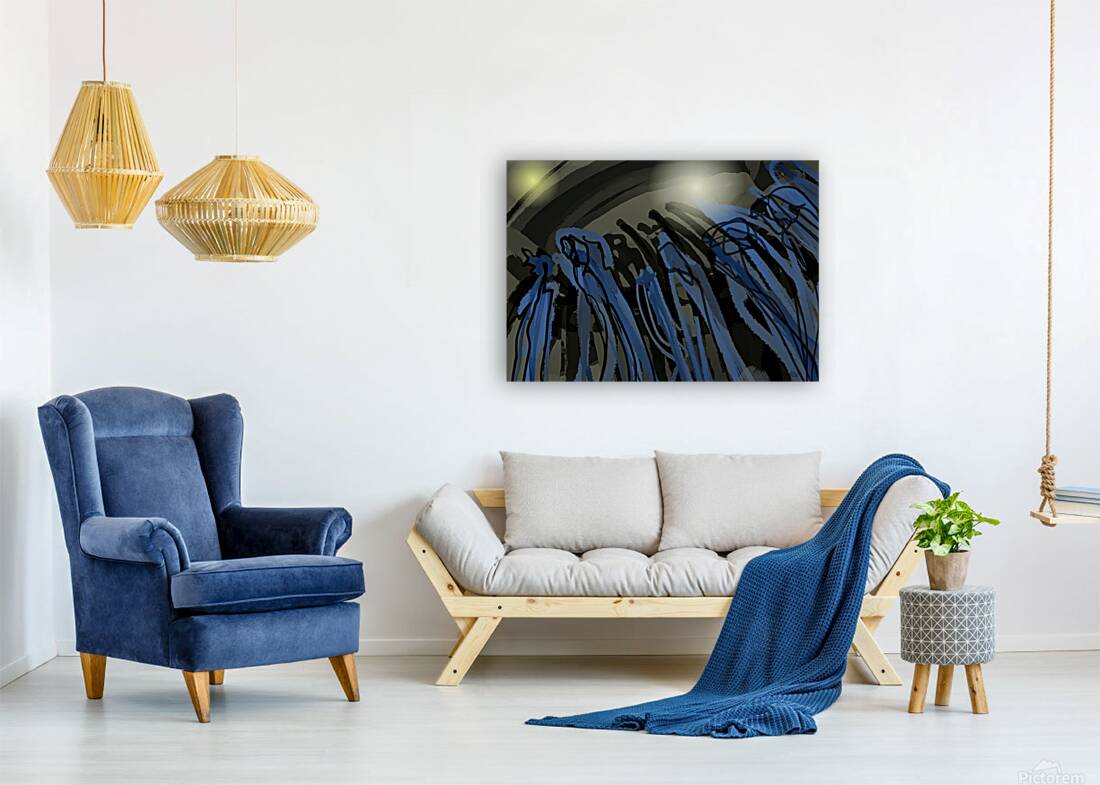 Procession indigo  Reproduction
