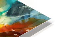 Basculement vers linconnu HD Metal print