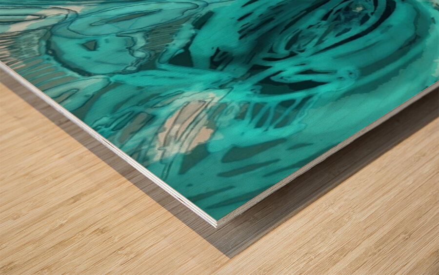 Emergence Wood print