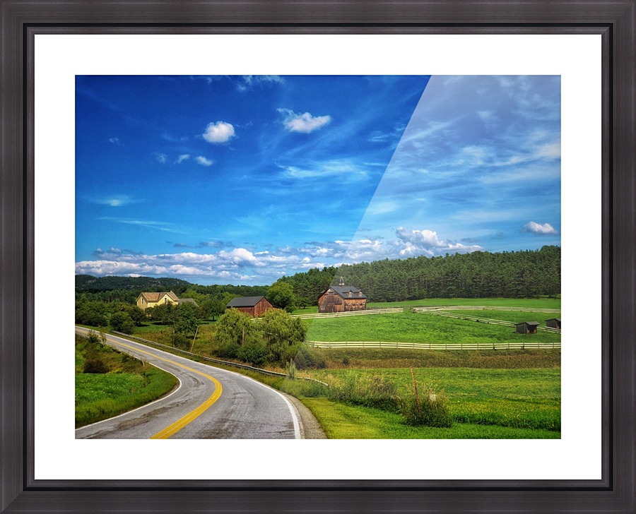 Keene Valley Picture Frame print