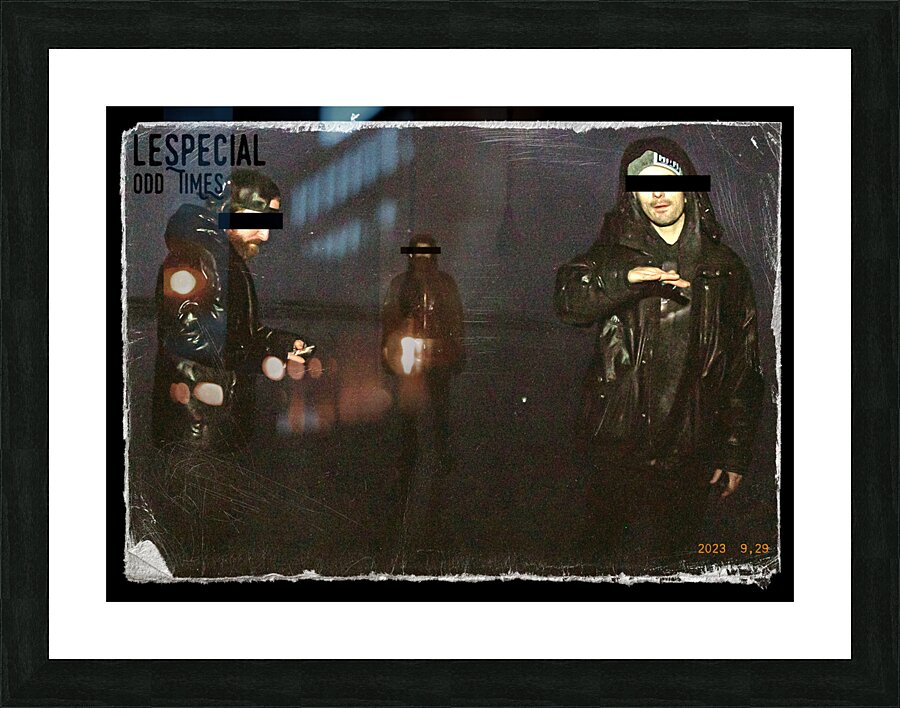 lespecial - Odd Times - Ripped 03 Picture Frame print