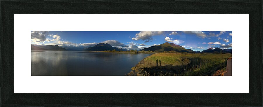 Turnagain Arm Alaska Picture Frame Printing