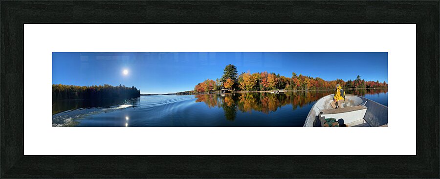 Fall in Maine Picture Frame Printing