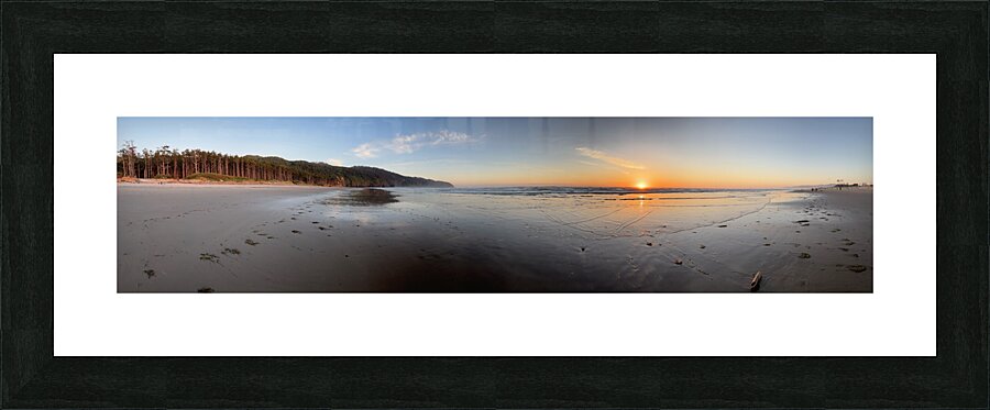 Cape Lookout Sunset Picture Frame Printing